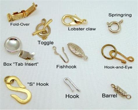 10 Necklace Clasps Designs and How they Work