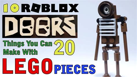 10 Roblox Doors things you can make with 20 Lego pieces Part 4 