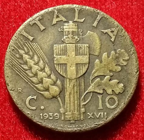 10 cent 1939 valore