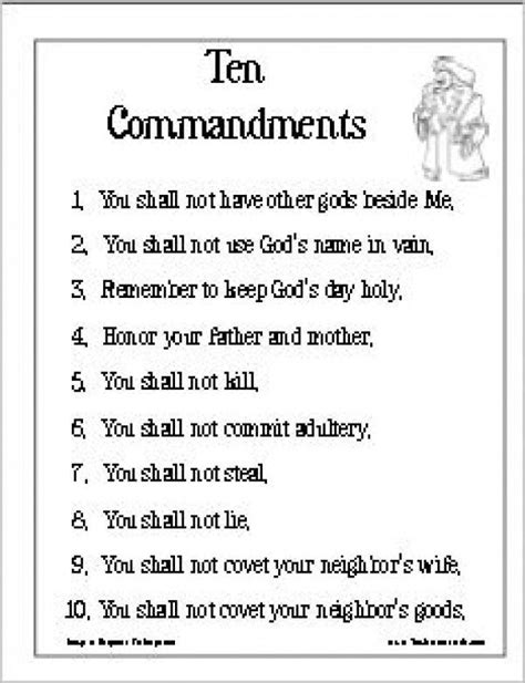 10 commandments catholic church pdf