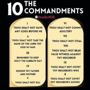 10 Commandments Explained Easy