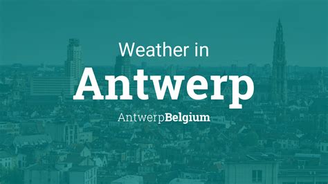 10 day weather forecast antwerp belgium