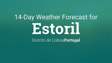 10 day weather forecast estoril pt
