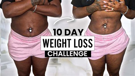 10 day weight loss progress