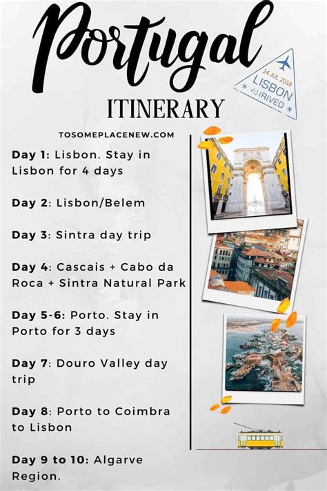 10 days in portugal sample itinerary