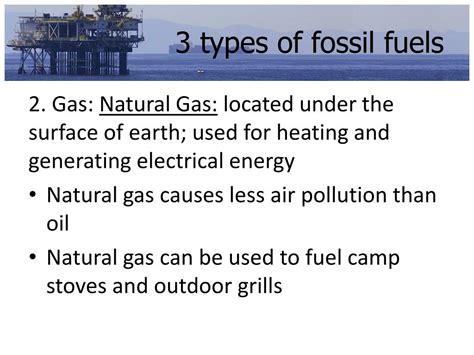10 examples of fossil fuels