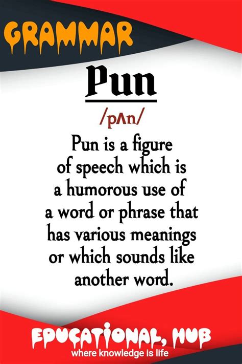 10 examples of pun figure of speech with answers