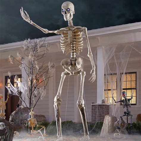 10 ft tall halloween skeleton