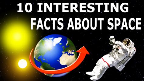 10 interesting facts about space