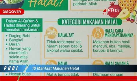 10 Manfaat Makanan Halal yang Jarang Diketahui dan Perlu Anda Tahu