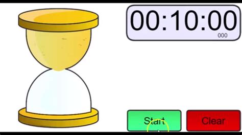 10 minute classroom timer