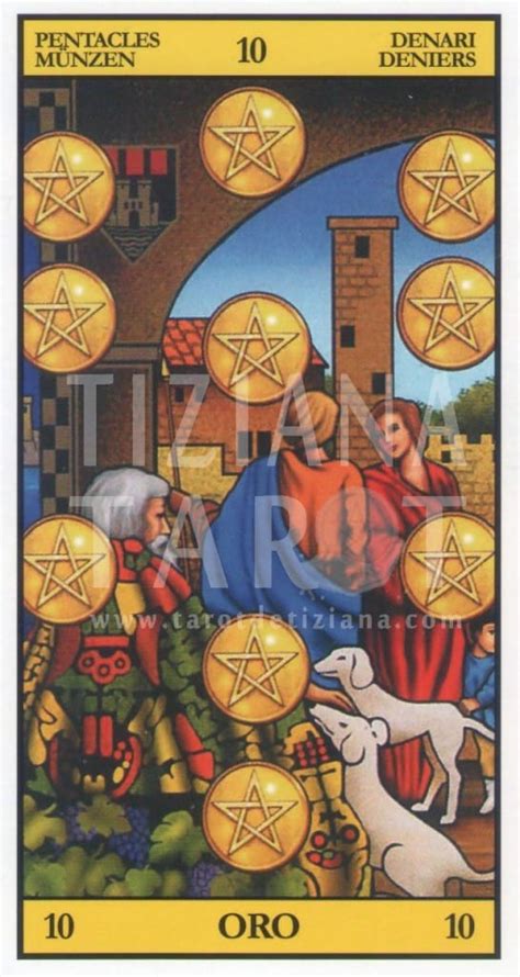 10 oros tarot