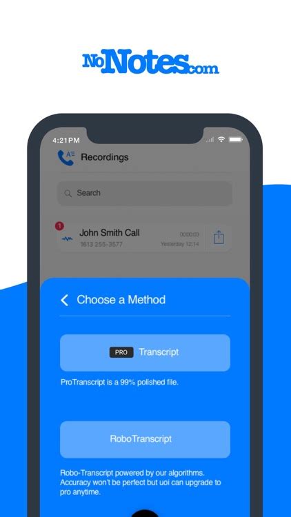 10. Call Recording by NoNotes