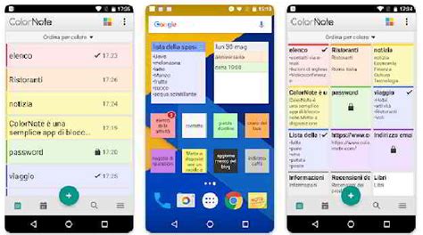 10. Color Note (Android)
