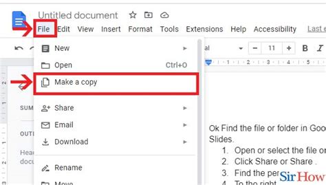 10. Copy to Google Docs