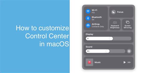 10. Customize Control Center As Per Need