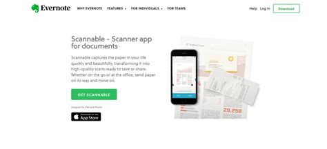 10. Evernote Scannable