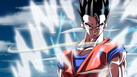 10. Gohan black background