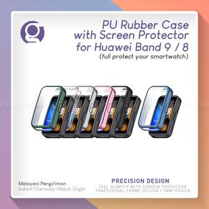 10. Huffii Transparent Bumper Cover with Screen Protector