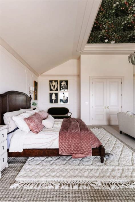 10. Layer with bedroom rugs