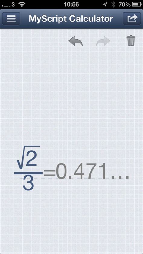 10. MyScript Calculator