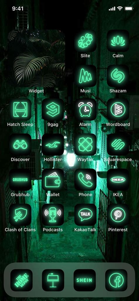 10. Plant theme app icons bundle