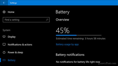 10. Receive Battery Notifications