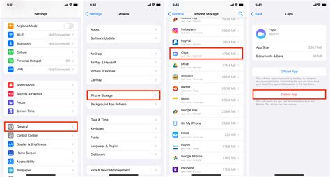 10. Remove unnecessary apps from iPhone