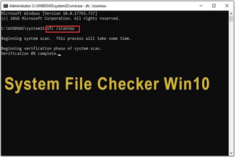 10. SFC: System File Checker