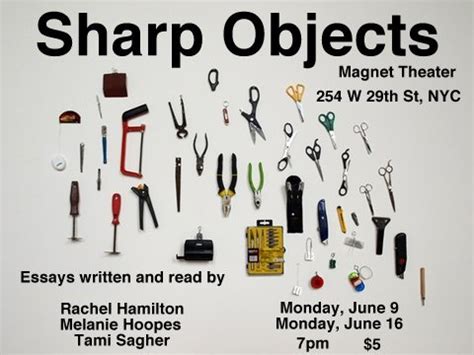 10. Sharp objects