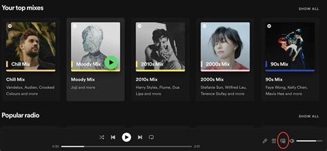 10. Spotify Web Player