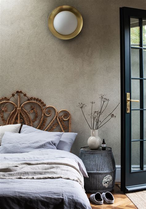 10. Use grey to create a relaxed, rustic bedroom scheme