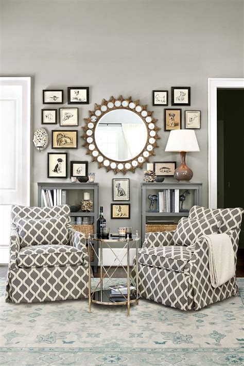 10. Use mirrors to create a statement gallery wall