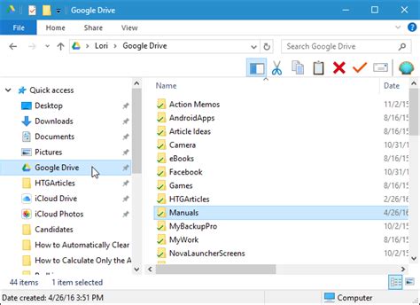 10. Use the Google Drive App