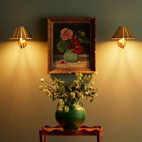 10. Use wall lights to save on space