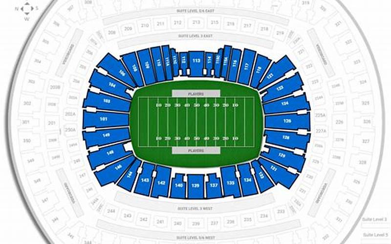 100 Level Metlife Seating Chart