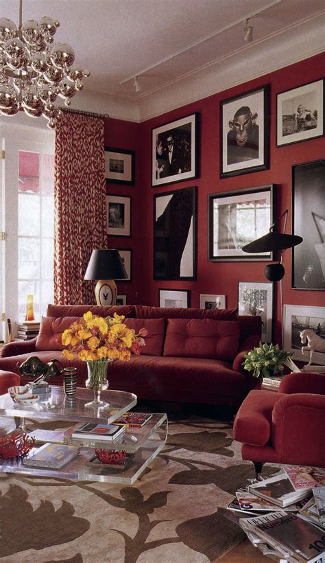 100+ Best Red Living Rooms Interior Design Ideas Ideas for the House