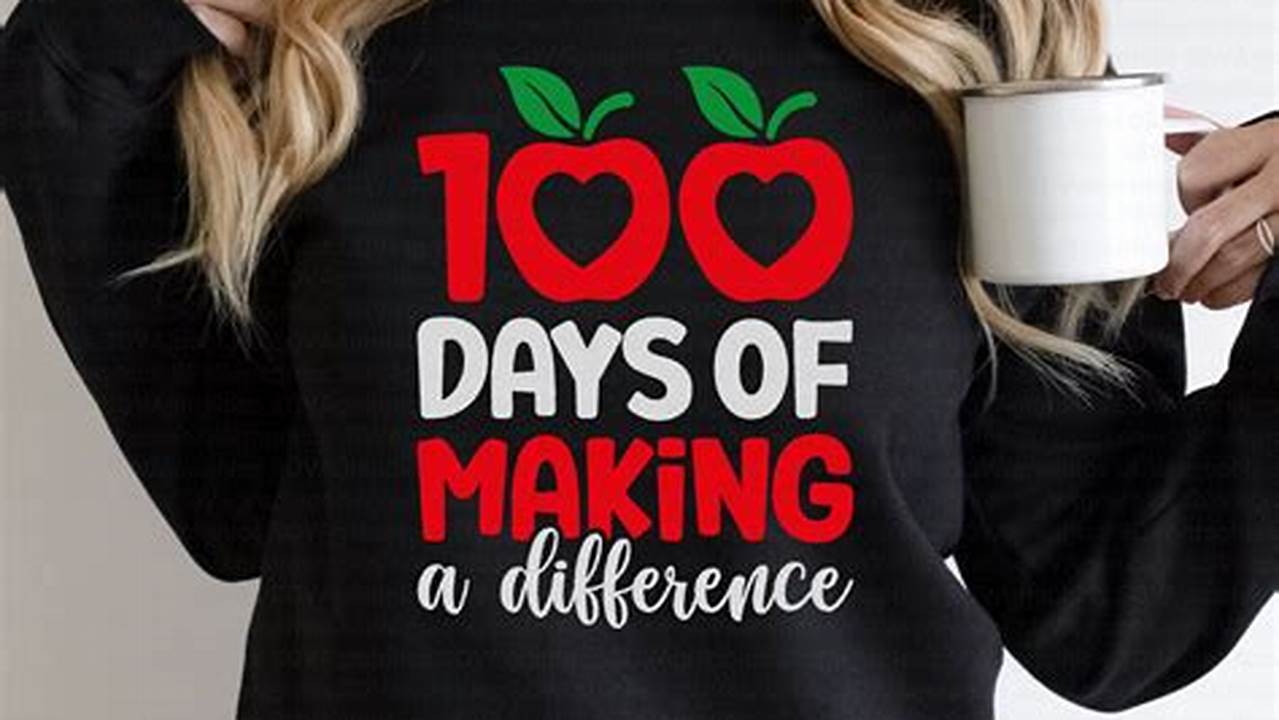 Unlock Creative Impact: Discover the Power of "100 Days of Making a Difference SVG"