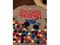 100 Days Of School Shirt Cars