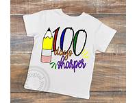 100 Days Of School T Shirt Design