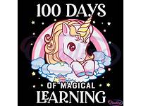 100 Days Of School Unicorn