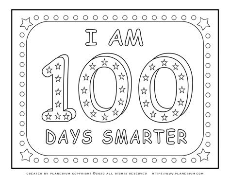 100 Days Smarter Card Attach Smarties Candies DIY Instant