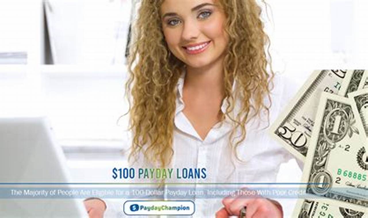 100 dollar payday loans online