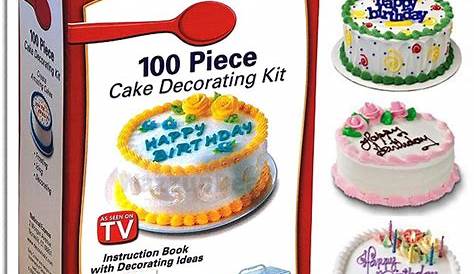 100 Piece Cake Decorating Kit Reviews Tresure Betty Crocker With A RiceKrispies Lid Covered