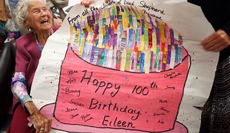 Gift Ideas For A 100 Year Old Woman 100 Birthday Gifts Birthday Celebration 100th Birthday Party