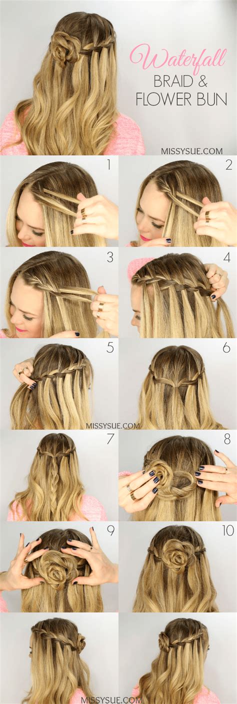 100 Chic Waterfall Braid Hairstyles How To Step By Step