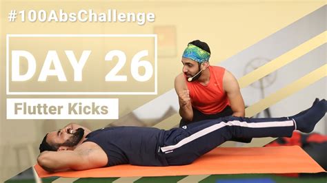 100 Flutter Kicks a Day Challenge