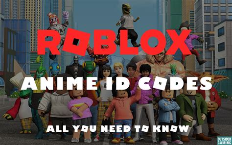 100 Popular Anime Roblox ID Codes