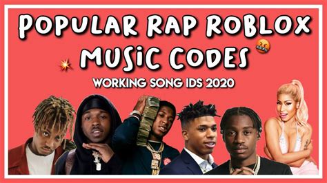 100 Popular Rap Roblox ID Codes