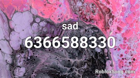100 Popular Sad Roblox ID Codes